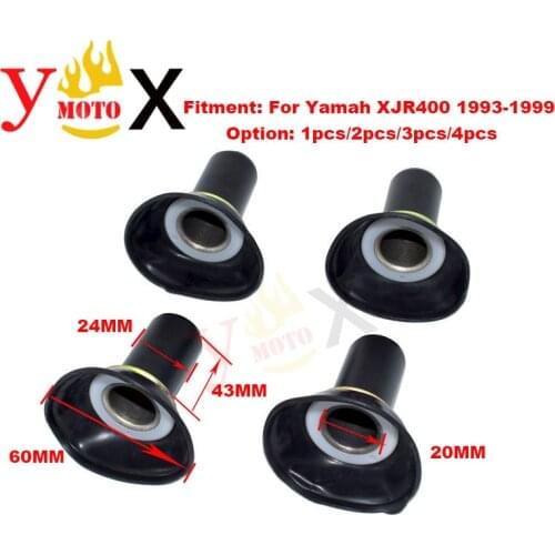 XJR400 91# Motorcycle Carburetor Piston W/ Vacuum Diaphragm Membrane Rubber For Yamaha XJR 400 XJR400R 4HM 1993-1999 1994 1995