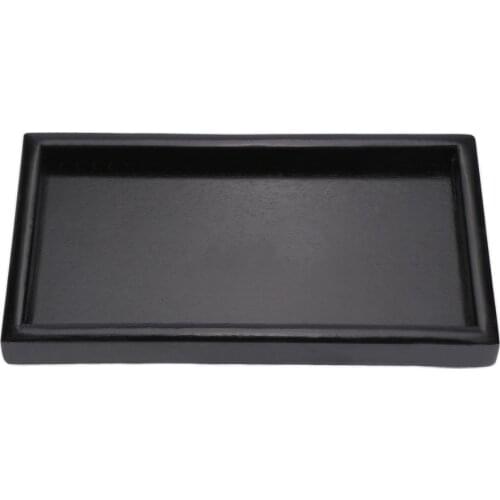 Solid Wood Wood Rectangular Bowls Plates For Food Snack Tea Coffee Cocktail Meals Fruit Trays Home Garden Decoration Crafts