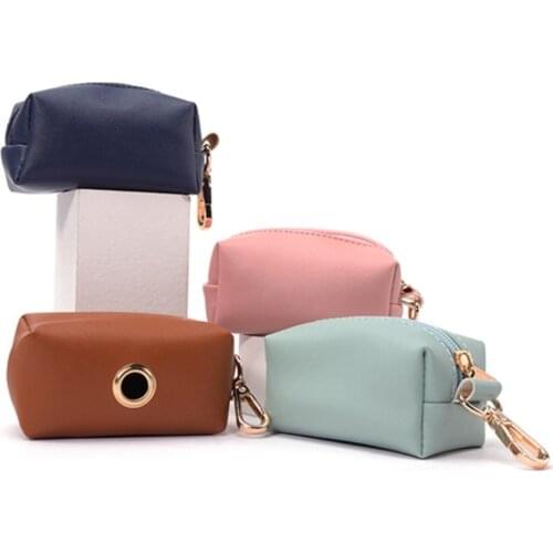 PU Pet Garbage Bag Hanging Bag Keychain Garbage Bag Waterproof Wear-resistant Picker Package