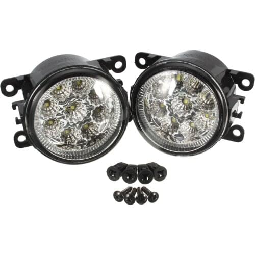 2pcs LED Fog Light Fog Lamp for FORD focus 2 focus 3 TRANSIT TOURNEO TRANSIT CUSTOM FOCUS MK2/3 Mitsubishi Grandis Honda Subaru