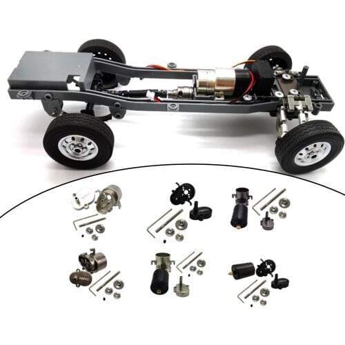 1/10 RC Car Metal 26/19/24T Gear Upgrade Accessory for WPL D12 RC Crawler Car Remote Control Off Road Truck Spare Parts