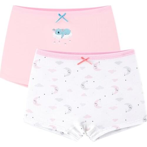 2pcs Ice Cream Girls Underwear Cartoon Boxer Summer Girls Underpants Girl Clothes for 5 6 7 8 9 10 11 12 Years Old OGU203025