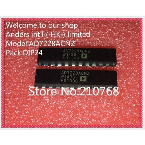 8pcs/lot AD7228ACNZ AD7228ACN AD7228 DIP24