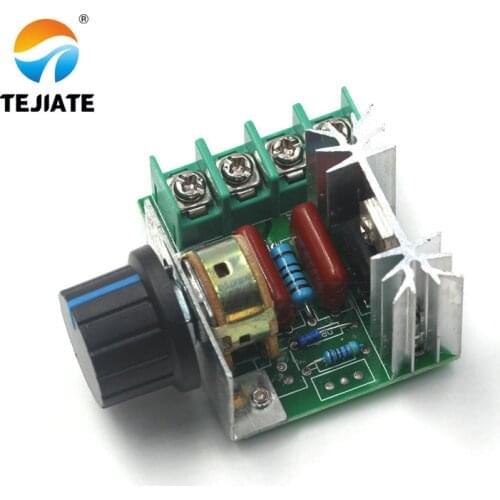 AC 220V 2000W SCR Voltage Regulator Dimming Dimmers Speed Controller Thermostat