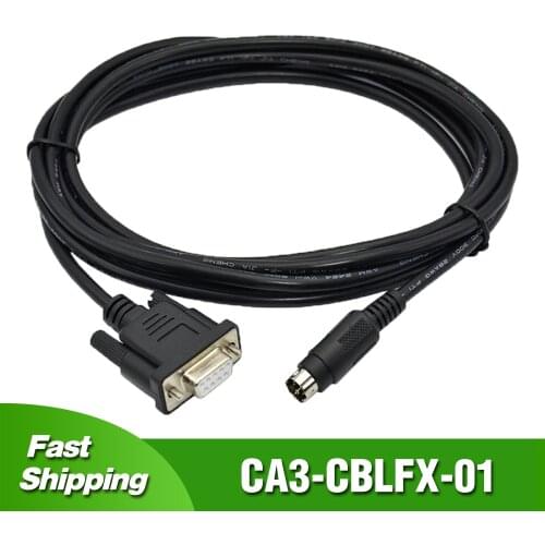 CA3-CBLFX-01 for Proface HMI Touch Screen ST3000 / GP4000 PLC Programming Cable and Mitsubishi FX Series Download Line