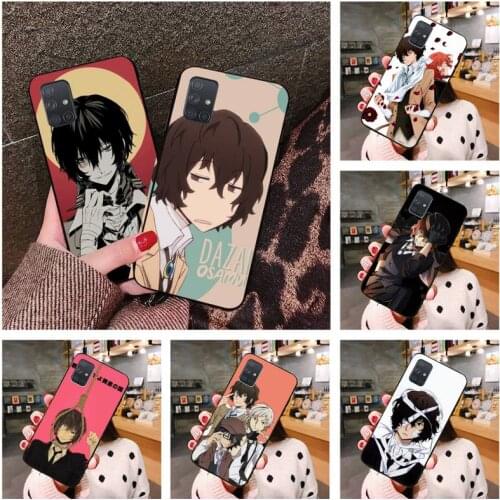 Anime bungou stray dogs Dazai Osamu Phone Case For Samsung Galaxy A52 A21S A02S A12 A31 A81 A10 A30 A40 A50 A70 A80 A71 A51 5G
