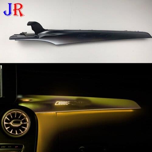 Copilot RHD LHD Atmosphere Light passenger decorative LED lamp for Mercedes C-class w205 ambient light stripe GLC 2015-2019