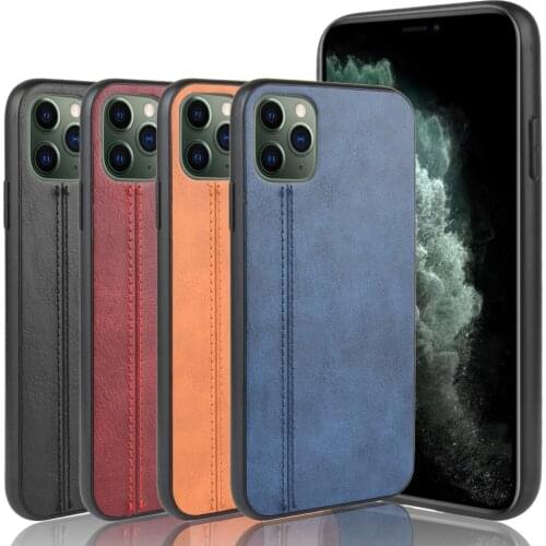 For iPhone 7 8 Plus Phone Case For iPhone X XS Coque Luxury Business Leather Back Cover Case For iPhone X Xs 11 Pro Max XR