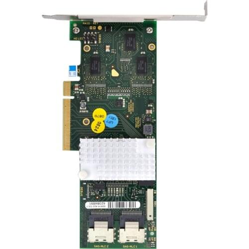 NGFF PCI-E to D2616-A12 LSI 9261-8i SATA/SAS Raid 6Gbs 512MB Cache SFF-8087 6Gb RAID0.1.5.6 PCI-E 2.0 X8 Controller Card