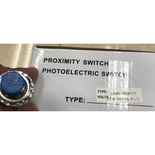 Genuine induction switch "Befoning pefun", capacitive proximity switch CAM8-18GM-P1