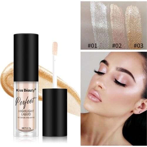 Whitening Concealer Liquid Foundation Brightening Liquid Highlighter Lying Silkworm Concealer Face Contouring Makeup