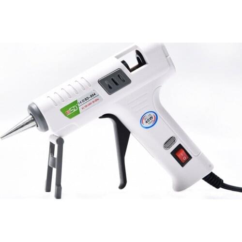 40W Hot Melt Glue Gun with 7mm Glue Sticks Mini Industrial Guns Heat Temperature Thermo Electric Repair Tool