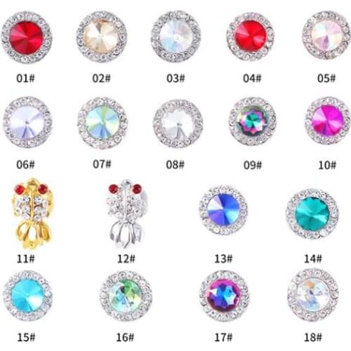 Clear Crystals AB Transfer beads shinning diamond Nail Art Rhinestones Charms Gems Stones Decoration Craft Jewelry DIY bling