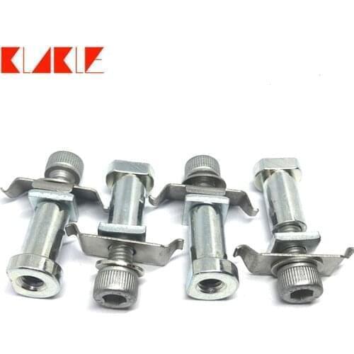 KLAKLE 24 PCS Modified Floating Hardware Bolts Upgrade Center Bell For Car For VW Golf 6