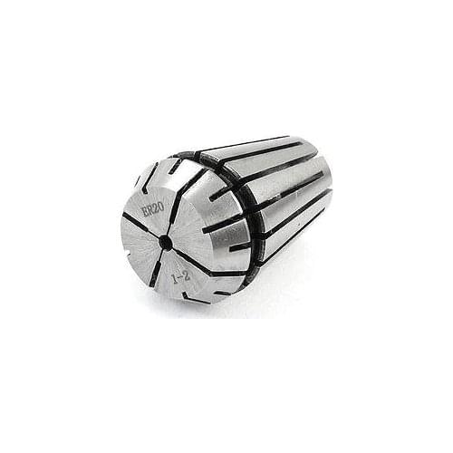 1pc ER20 1/1.5/2/2.5/3/3.175/4/5/6/7/8/9/10/11/12/13mm Stainless Steel Spring Collet Chuck Milling Lathe Tool