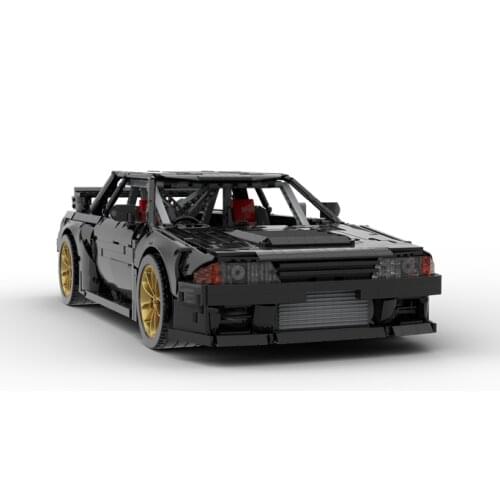 2021 Technology Building Blocks MOC Nissan Auto Ares R32GTR Sports Car Static Placement Assembled Toy Model Boy Birthday Gift