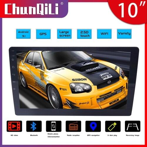 ChunQiLi 10 inch 2 din Car Radio Android 10 Multimedia Player for Nissan Toyota Kia Volkswagen Mazda LADA Peugeot Renault Honda