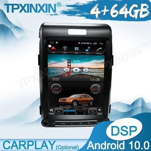 Wireless Carplay 4+64G Android 10 For Ford F350 Car Multimedia Player Auto Radio Tape Recorder GPS Navigation DSP IPS Head Unit