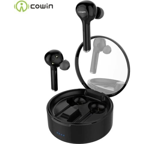 Cowin KY03 TWS Wireless earphone Bluetooth Headphones 5.0 Earbuds sport waterproof earphones with Charging Case Pumping Bass