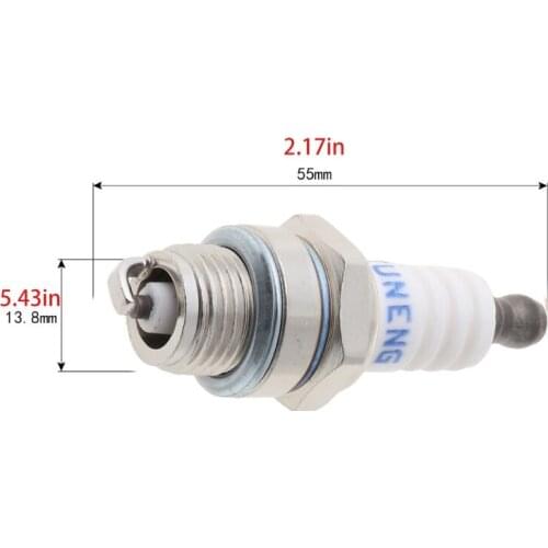 D08D 2Pcs 25cc 52cc 62cc Chainsaw Brush Cutter Spark Plug for 2 Stroke Engine MS180 MS250 MS070 Husquarna 365 Trimmer 260 430