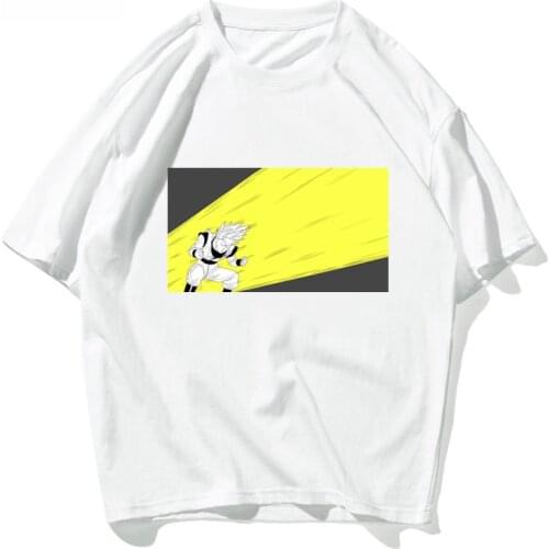Cartoon T-shirt men clothing anime men harajuku streetwear clothes graphic tees alternative oversized kawaii customized t shirts