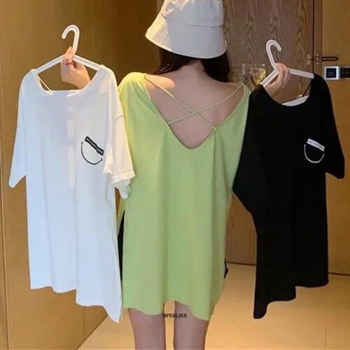 Size 6XL bust 112-140cm 150kg High Stretch Modal tee shirt femme Long Sleeve Casual Tee Shirt Femme Female loose t-shirt