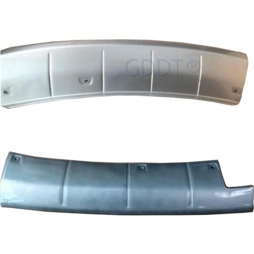 2 pieces kit rear and Front Bumper Cover for Outlander Rear Bumper Cover for Airtrek Bumper Lip Bumper Guard Decoration Board
