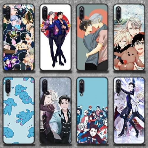 Cute Anime Yuri on Ice Phone Case for Xiaomi mi 6 6plus 6X 8 9SE 10 Pro mix 2 3 2s MAX2 note 10 lite Pocophone F1