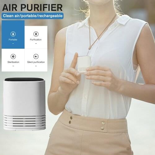 USB Rechargeable Mini Air Purifier Cool Mist Maker Small Electric Face Sprayer Portable Air Water Humidifier for Home