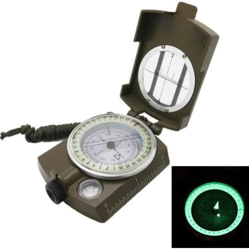 Mulitifunctional Survival Military Compass Camping Hiking Compass Geological Compass Digital Compass Camping Equipment