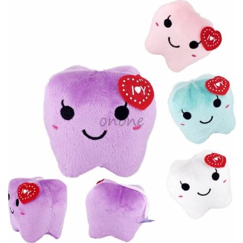 5pcs Dental Clinic Gift Teeth Model Dentist Creative Pillow Lovely Tooth Doll