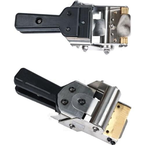 Handheld Leather Thinning Machine DIY Belt Strap Peeling Machine Scraper Cutting Splitter Cowhide Material Shovel Thinning Tool