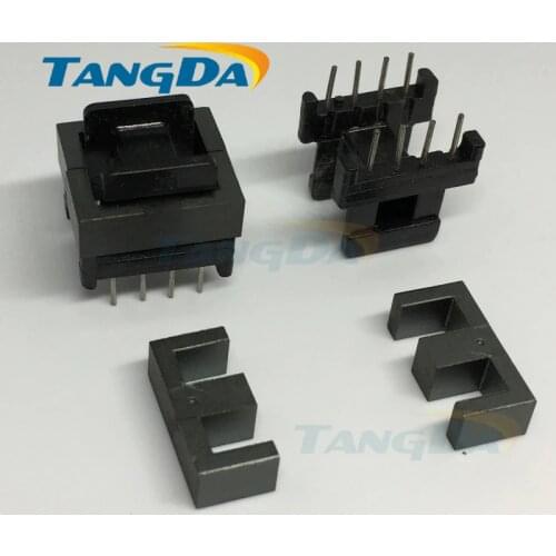 TANGDA EE16 core EE Bobbin magnetic core + skeleton soft magnetism ferrites magnetic core 4+4pin 8P SMPS RF Transformers A