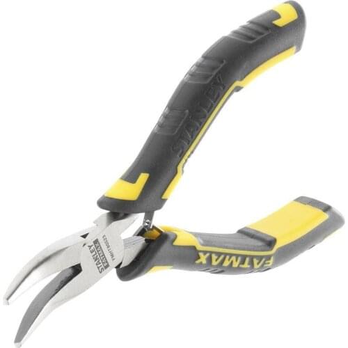 Stanley FMHT080523 FATMAX®Mini Curved Needle-Nose Pliers 130mm, Quality Material, Practical Use, Plier, Easy To Carry, Mini Pliers, tool