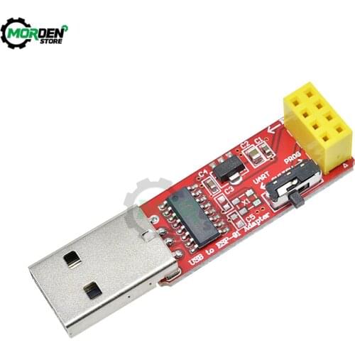 CH340G USB to ESP8266 ESP01 ESP-01S Serial Adapter WIFI Bluetooth Module ESP01 ESP01S Wireless Development Board Programmer
