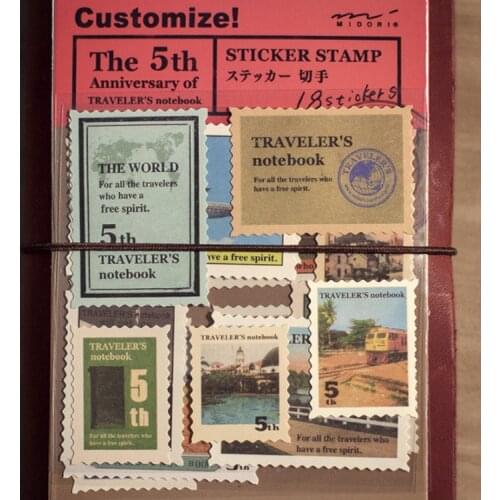 Architecture Notebook Retro Travel Decorative Diary Sticker Scrapbook Decoration Stationery DIY Stickers School Office Supply
