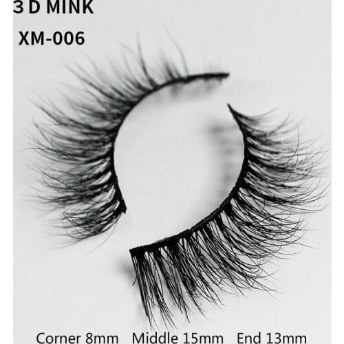 1Pair Sexy Fashion 3D Mink False Eyelashes Long Crisscross Thick Beauty EyeLashes Extension Cosmetic Makeup Tools