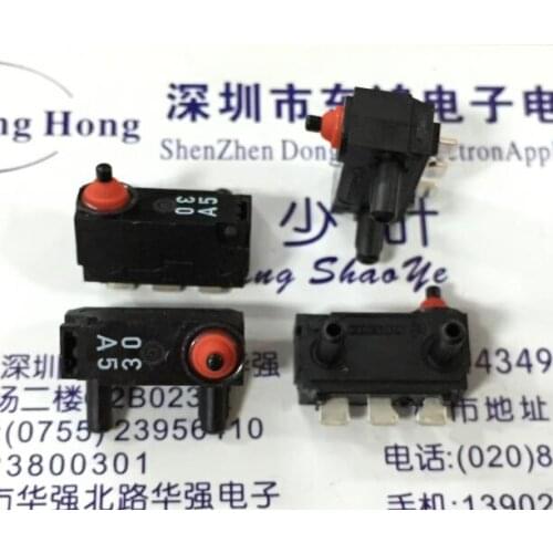 10PCS DK1G-RRA0 waterproof micro switch small limit travel switch 2A 12VDC
