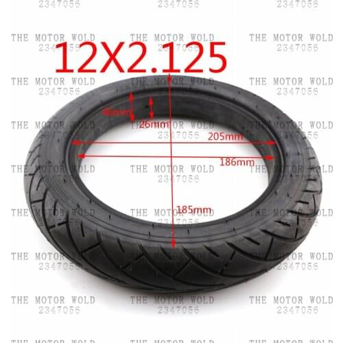 12x2.125 Solid Tire 12 inch for 12" Hoverboard Self Balancing Electric Scooter Spare Parts Free Shipping