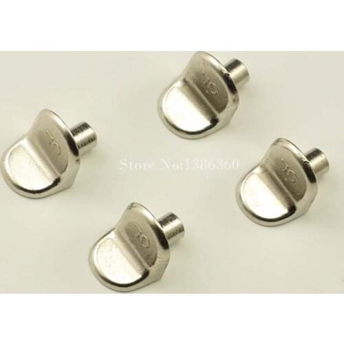 20PCS 5mm*11mm Zinc Alloy Shelf Support Glass Cabinet Cupboard Wardrobe Wooden Furniture Plate Brackets CP449