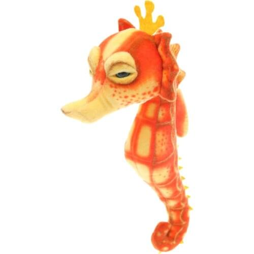 40cm Hippocampus Plush Toy Hippocampus Soft Stuffed Doll Simulation Hippocampus Doll Christmas Gift