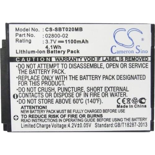 Cameron Sino 1100mAh Battery for Summer Baby Touch 02000,Baby Touch 02004,Best View 28030,Best View 28034,02800-02