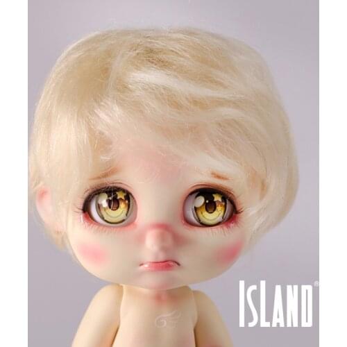 Doll accessories 1/3 Bjd ID wig doll 22cm head hair wig short long straight curly cute large baby girl boy cool various options