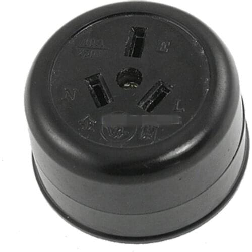 AU 3 Pin Power Socket Outlet 10A 250V Wall Plate Black