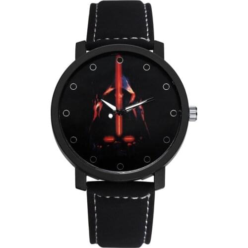 Disney Star Wars Figure Cartoon Watch Fashion Waterproof Unisex Quartz Watch Personalized Accessories Leisure Sports Watch