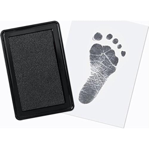 Baby Hand Foot Ink Hand Foot Print Handprint Oil Souvenir Newborn Hundred Days Gift Safe Ink Pad Non-Toxic Baby Footprint Kit
