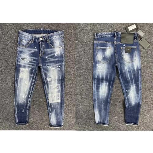 DSENQI Women Jeans Ripped for women Skinny DSQ Jeans Pants Outwear Pants 3392