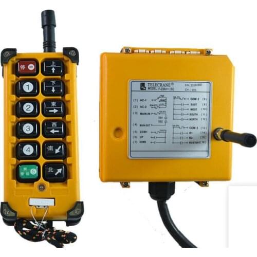 F23-BB wireless construction machinery hydraulic crane remote control for winch