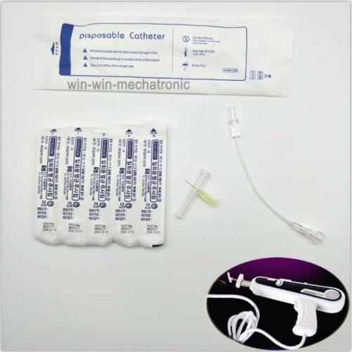 Needles & Disposable tube For Mesotherapy Gun Accessory 50 Sets/ Pack Universal Type