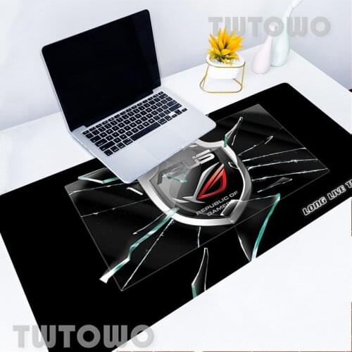 Asus Mouse Pad Custom Computer Hot Sell Mouse Pad Gamer Anti-slip Natural Rubber Office Decoration Carpet Mouse Mat MousePads